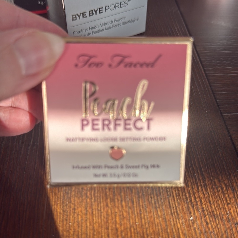Translucent peach whisper